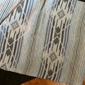 New Faherty Adirondack Blanket Cloud Sky Motif Organic Cotton 52x72